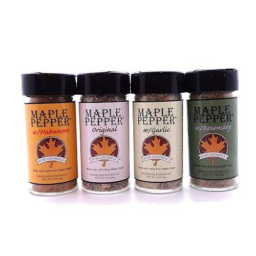 ??? ?? ??? ?? ?? - ???? ??? ?? ???? ??? ?? ?? ??? ?? ? ???? ??? ?? - ?? ??? ??? ???? ?? SanAndCo Sweet Heat Maple Pepper Set - Habanero, Rosemary, Garlic, a｜Glomarket