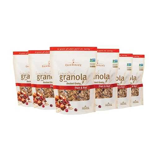 ?? ???? ???? ????, ?? & ???, ??? ??, ?? ??, ??, Non-GMO, ???, 12?? ? (6? ?) Erin Baker's Erin Baker’s Homestyle Fruit and Nut Granola with Ancient Grains - Made from Natura