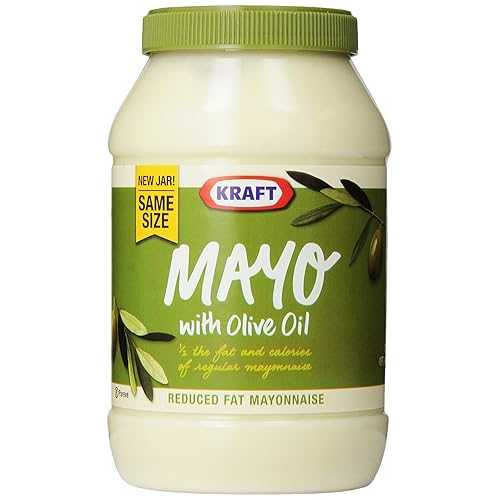オリーブオイル入りクラフトマヨネーズ、30オンス瓶（2個パック） Kraft Mayonnaise with Olive Oil, 30-Ounce Jars (Pack of 2)