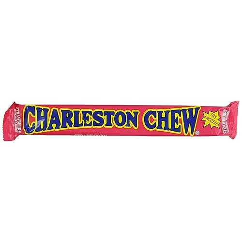 トッツィー ロール チャールストン チューズ、ストロベリー、1.875 オンス バー (24 個パック) Tootsie Roll Charleston Chews, Strawberry, 1.875 Oz Bars (Pack of 24)