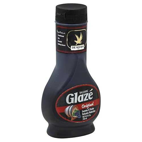 De Nigris オリジナル バルサミコ グレーズ、8.5 オンス (6 個パック) De Nigris Original Balsamic Glaze, 8.5 Ounce (Pack of 6)