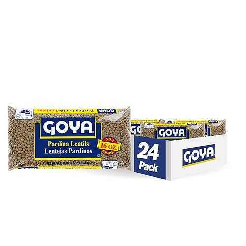 Goya Foods パーディナレンズ豆、ドライ、16 オンス (24 個パック) Goya Foods Pardina Lentils, Dry, 16 Ounce (Pack of 24)