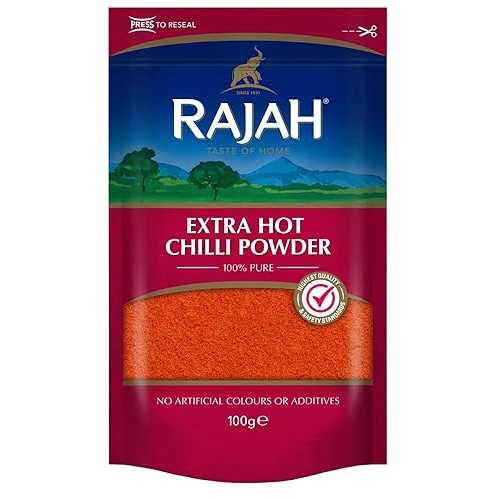 ラジャチリパウダー EX ホットパック 100G Rajah Chilli Powder Ex Hot Pkt 100G