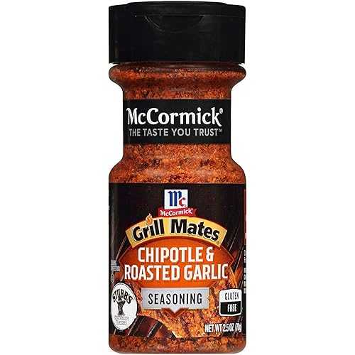 マコーミック グリルメイツ チポトレ & ロースト ガーリック シーズニング、2.5 オンス (パック - 12) McCormick Grill Mates Chipotle & Roasted Garlic Seasoning, 2.5 OZ (Pack - 12)