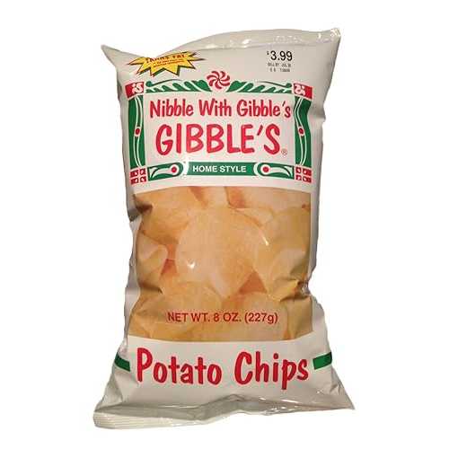 ギブルズ ホーム スタイル ポテトチップス (4 ～ 8 オンスの袋) Gibbles Gibble's Home Style Potato Chips (4-8 oz bags)