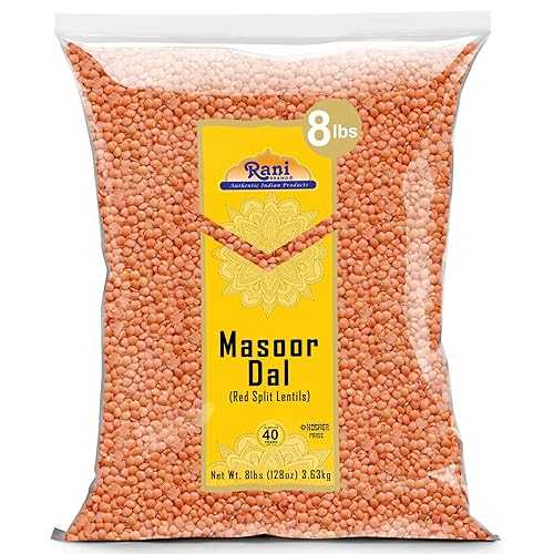 ?? ??? ? (?? ?? ???) ?? ??, 128?? (8???) 3.63kg, ??? ~ ? ??? ??? ??? ? GMO ?? ?? ??? Rani Brand Authentic Indian Products Rani Masoor Dal (Indian Red Lentils) Split Gram