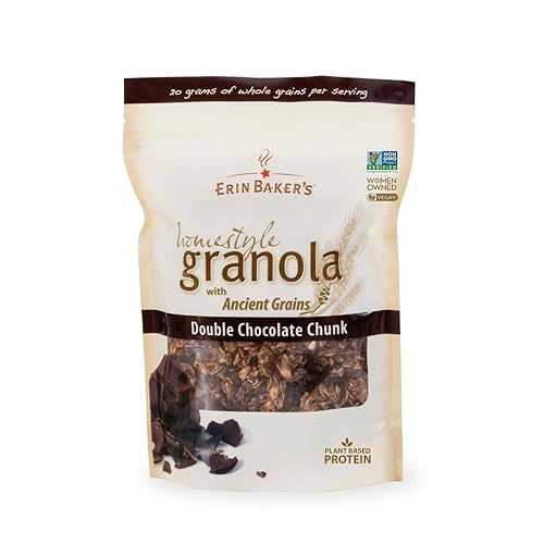 ?? ???? ???? ???? - ?? ???, ?? ??, ??, Non-GMO ??? - ?? 10??? ? - 10519 Erin Baker's Homestyle Granola Cereal with Ancient Grains, Double Chocolate - Made from Natural Ingredients, S