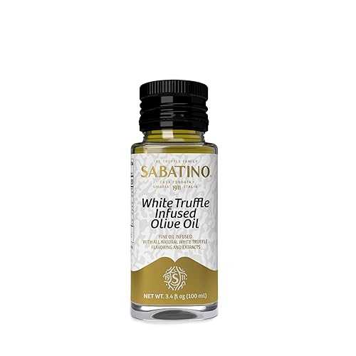 Sabatino Tartufi 注入オリーブオイル、白トリュフ、3.4 オンス (2 個パック) Sabatino Tartufi Infused Olive Oil, White Truffle, 3.4 Ounce (Pack of 2)