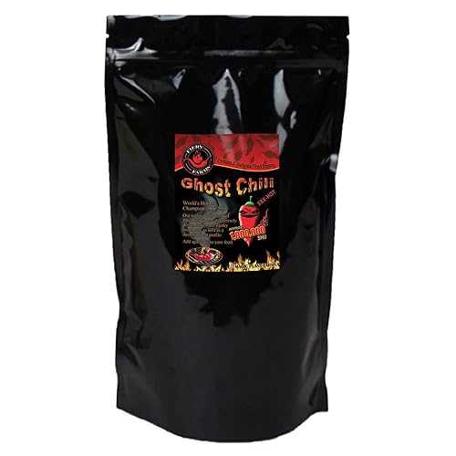 ?? ???? ?? ?? | ?? ?? ??? ?? (1???) Extremely Hot Smoked Bhut Jolokia (Ghost Pepper) Chili Powder by Magic Plant - Spicy Rich Smoky fruity flavor | Kosher Gluten-Free Non-GMO All Natural | Pe｜Glomarket