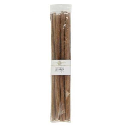 India Tree シナモンスティック、10 インチ、羽根ペン 6 本 (4 個パック) India Tree Cinnamon Sticks, 10-Inch, 6 Quills (Pack of 4)