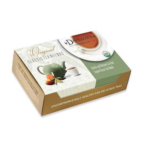 ???? ? ?? ?? ????, ?? 100?? Davidson's Organics, Earl Grey, 100-count Individually Wrapped Tea Bags