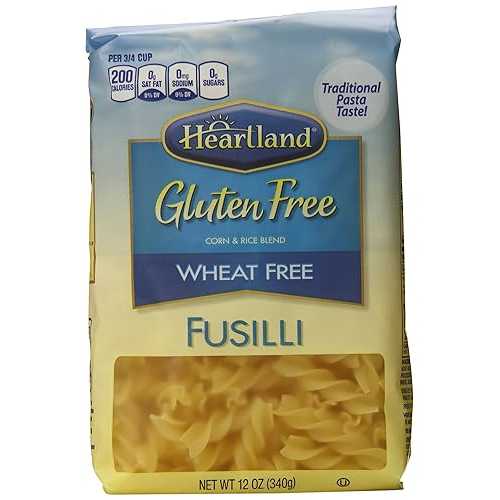 Heartland グルテンフリー フジッリ、12 オンス (6 個パック) Heartland Gluten Free Fusilli, 12 Ounce (Pack of 6)