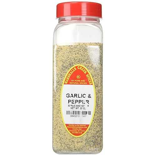 ??? ?? ???? ?? ?? ???, XL ???, 20 ?? … Marshalls Creek Spices Marshall’s Creek Spices Garlic And Pepper Seasoning, XL Size, 20 Ounce
