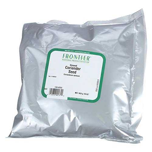 Frontier Co-op コリアンダーシードパウダー、1ポンド、16オンス Frontier Co-op Coriander Seed Powder, 1 lb., 16 ounces
