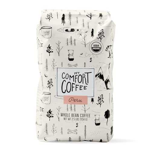 ??? ??? ?? ??? ?? ??? ???, 1.13kg ?? - ???, ???, ???? ?? ?? - ?? ??? ?? ???? ?? - ???? ?? Mt. Comfort Coffee Organic Peru Medium Roast, 2.5 Pounds - Flavor Notes