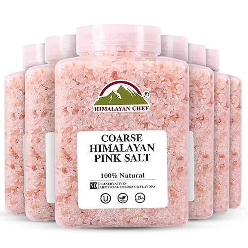 ???? ?? ?? ??, ?? ?? - ?? ???? ? ?? ?? ???, 30??? (5504-6PK) Himalayan Chef Pink Salt, Coarse- Ideal for Salt Grinders & Salt Mills, Rich Mineral Dense for Health, Kosher & Non-GMO 28,246円