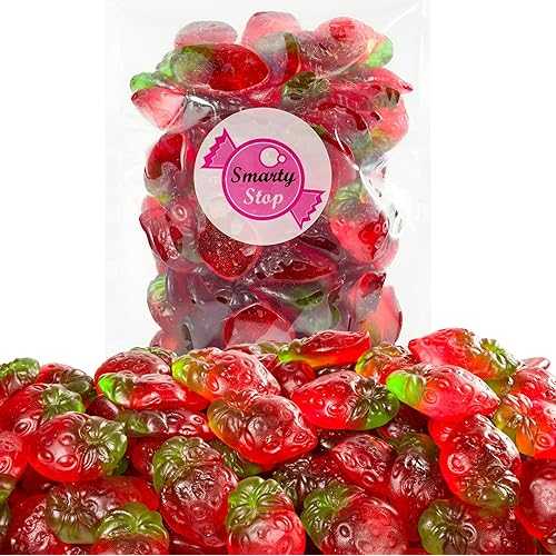 ??? ?? ??? ?? ?? (??, 2.27kg, ??? ?) Smarty Stop Gummy Collections (Strawberries, 5 Pound (Pack of 1))