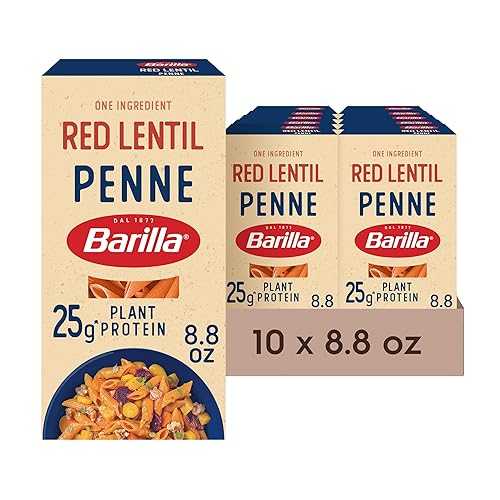 ??? ?? ??? ?? ???, ??? ???? ?? ???, ???? ??? ???, ??, ??? ?? & Non-GMO, 8.8?? (10? ?) Barilla Red Lentil Penne Pasta, 8.8 oz (Pack of 10) - Gluten Free, Non GMO