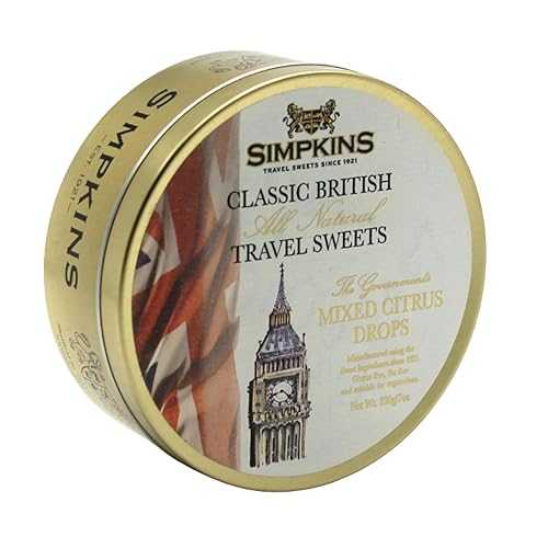 Simpkins Original Travel Sweets, Big Ben, 7 Ounce Tin (Pack of 6)