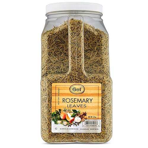 ジェルスパイス ローズマリー スパイス リーフ 32オンス | フードサービスの規模 Gel Spice Rosemary Spice Leaves 32oz | Food Service Size