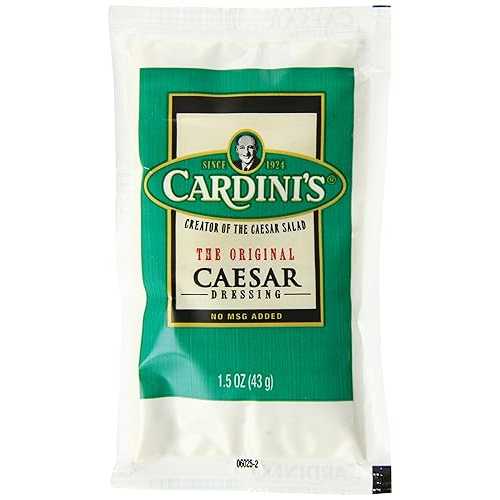Cardini シーザードレッシング、1.5 オンス (60 個パック) Cardini's Cardini Caesar Dressing, 1.5 Ounce (Pack of 60)