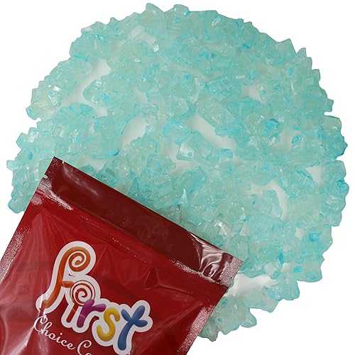 FirstChoiceCandy Rock キャンディストリングス 1.5 ポンドバルクバッグ (ライトブルーコットンキャンディ) FirstChoiceCandy Rock Candy Strings 1.5 Pound Bulk Bag (Light Blue Cotton Candy)
