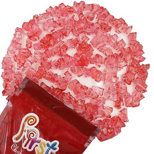 FirstChoiceCandy Rock キャンディー ストリングス 1.5 ポンド バルクバッグ (レッド ストロベリー) FirstChoiceCandy Rock Candy Strings 1.5 Pound Bulk Bag (Red Strawberry)