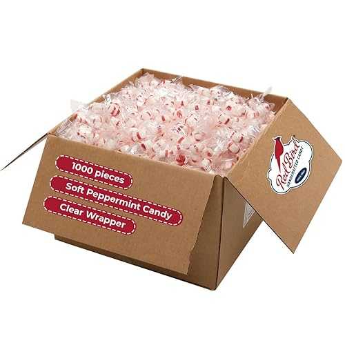 ?? ?? ??? ???? ?? ?? ?? ???, ?? ???? ?? ??, 100% ???? ?? ? ?? ???? ??? ??, ? 1000? Red Bird Soft Peppermint Candy Mints, Individually Wrapped, 1000 Ct