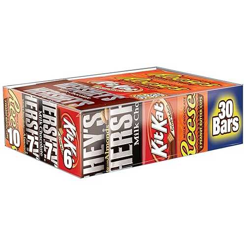 ハーシー チョコレート フルサイズ バラエティ パック、30 カラット。 Hershey's Chocolate Full-Size Variety Pack, 30 ct.
