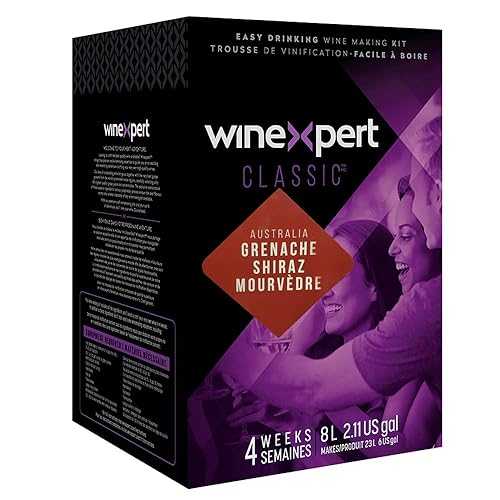 クラシック オーストラリアン グルナッシュ シラーズ ムールヴェードル ワイン材料キット Winexpert Classic Australian Grenache Shiraz Mourvedre Wine Ingredient Kit