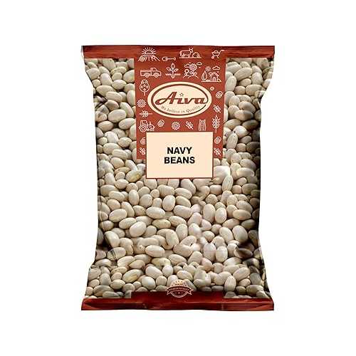 ??? - ?? ??? ? - 1.8kg AIVA WE BELIEVE IN QUALITY Aiva Dried Navy (Pea) Beans - 4 LB, Navy Bean Seeds, Dried White Beans for Cooking
