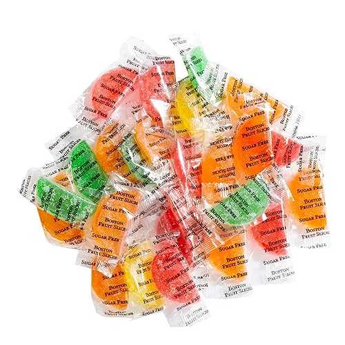 ボストン フルーツ スライス 個別包装 シュガーフリー グミ キャンディ 2ポンド 箱入り詰め合わせ Boston Fruit Slices Boston Fruit Slice Individually Wrapped Sugar Free Gummy Candy 2lb Boxed Assortment