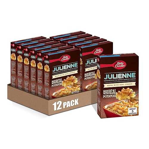 ?? ??? ??? ??, 4.6oz ?? (12? ?) Betty Crocker Julienne Potatoes, Made with Real Cheese, 4.6 oz. (Pack of 12)