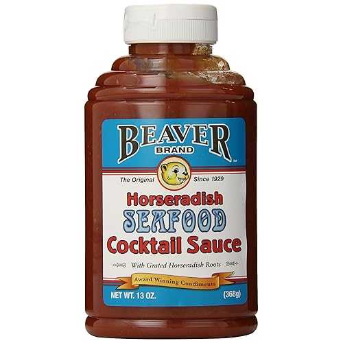 Beaverton カクテルソーススクイーズボトル、13オンス (6個パック) Beaverton Cocktail Sauce Squeeze Bottle, 13-Ounce (Pack of 6)