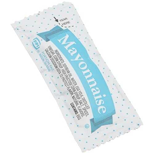 ポーションパック マヨネーズ、0.32 オンス 1 回分パッケージ (200 個パック) Portion Pack Mayonnaise, 0.32-Ounce Single Serve Packages (Pack of 200)