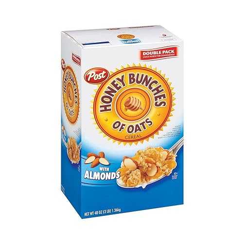 ??? ?? ??? ?? ?? w/??? - 48?? - 4? ??? ? Artist Unknown Honey Bunches of Oats with Almonds Cereal 48oz Box (4 Pack)
