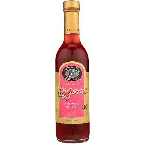 Napa Valley Naturals NAPA VALLEY VINEGAR WINE RED ORG, 12.7 OZ, PK- 12