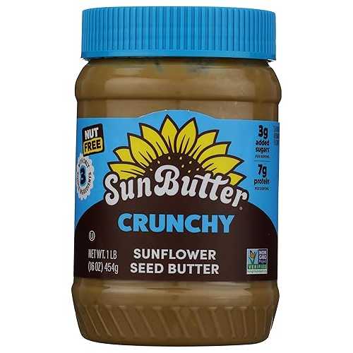 Sunbutter Natural Crunch Sunflower Seed Spread, 16 Ounce