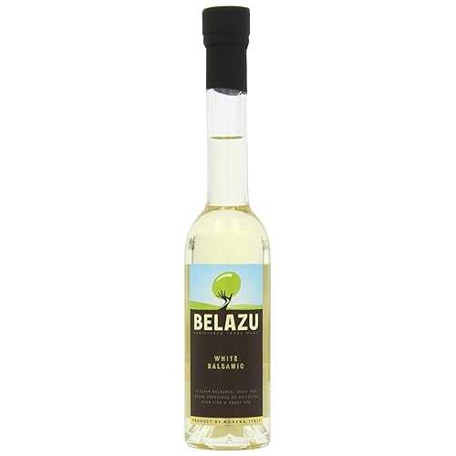 ベラズ ホワイトバルサミコ調味料ボトル 250ml (2本パック) Belazu White Balsamic Condiment Bottle 250 ml (Pack of 2)