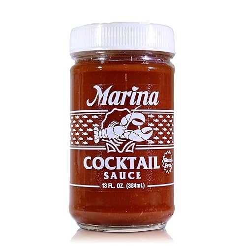 マリーナ カクテルソース 13オンス ガラス瓶 (4パック) Northwest Gourmet Food's Marina Cocktail Sauce 13oz Glass Jar (4 Pack)