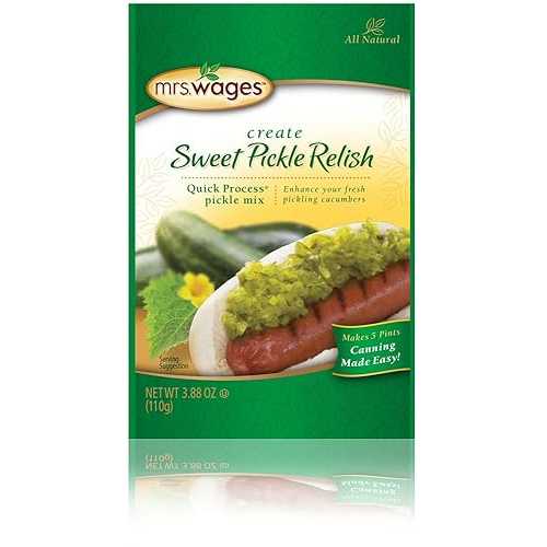 ?? ??? ?? MRS. Wages Quick Process Sweet Pickle Relish Mix