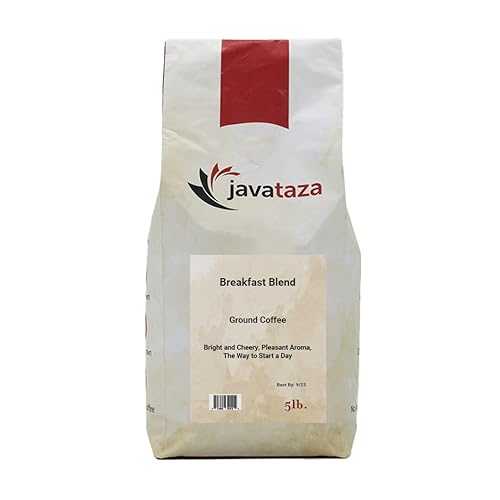 ブレックファースト ブレンド グラウンド コーヒー 5ポンド - 公正に取引され、自然の日陰で栽培 Javataza Breakfast Blend Ground Coffee 5lb. - Fairly Traded, Naturally Shade Grown