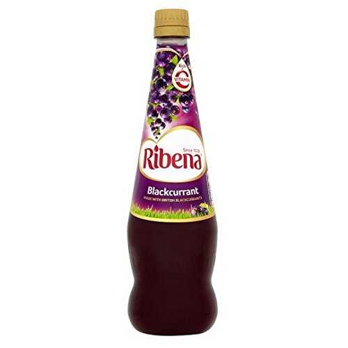 リベナ カシス 850ml (12パック) Ribena Blackcurrant 850ml (12 Pack)