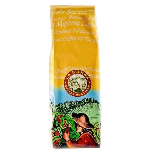 La Sierra Coffee Roasters La Sierra Hazelnut Flavored Coffee, Medium Dark Craft Roasted, Single Origin, Colombia, Whole Bean, 12 OZ