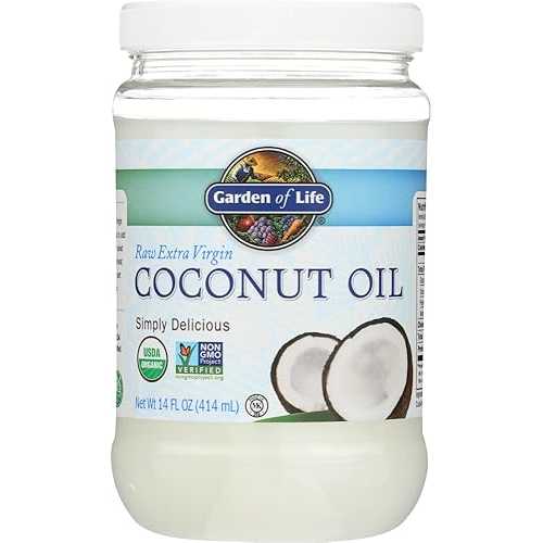 GARDEN OF LIFE, Organic Coconut Oil,Raw Extra Virgin, Pack of 6, Size 14 FZ - No Artificial Ingredients Gluten Free Vegan 95%+ Organic6 GARDEN OF LIFE, Organic Coconut Oil,Raw Extra Virgin, Pack of 6, Size 14 F画像