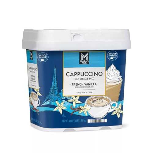 ??? ?? ??? ??? ???? ?? ?? 2? (? 48 oz) MEMBER´S MARK Member\'s Mark French Vanilla Cappuccino Beverage Mix (48 Ounce) (2 Pack)