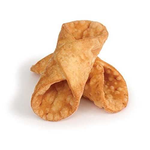 Cookies United スモール カノーリ シェル 6 ポンド COOKIES UNITED ALWAYS FRESH Cookies United Small Cannoli Shells 6 lb