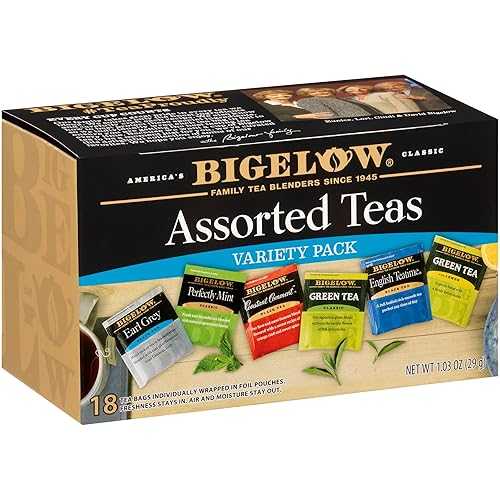 ?elow ??? ?? ? ?? ??, 18?? ?? (6? ?) ??? ??, ? 108 ?? (?? ? ? ?? ?? ??) Bigelow Tea Collection Black & Green Teabags Box, Caffeinated, Packaging & Flavor Assortment May Vary,