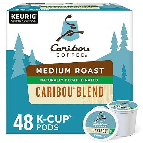 ??? ??, ??? ??? ????, ??? K-? ???? K-? ?? ? (48?? ?) Caribou Coffee, Caribou Blend Decaf, K-Cup Portion Pack for Keurig K-Cup Brewers 24 Count (Pack of 2)