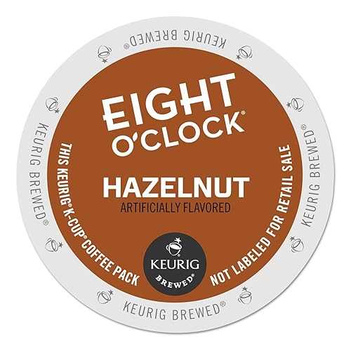 Eight O'Clock Coffee ヘーゼルナッツコーヒー、24 個 Eight O'Clock Coffee Hazelnut Coffee, 24 Count